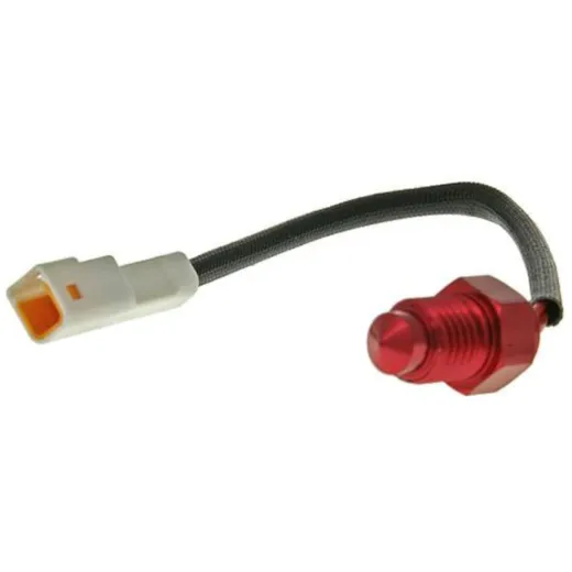 temperature sensor Koso 0-250°C - M10xP1.25 adapter - white connector 20440