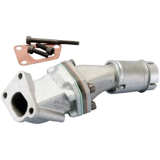 Flansch Ansaugstutzen Polini Membran 16/25,5mm für Vespa 50 HP, FL2, PK, XL mit CP Vergaser 215.0232