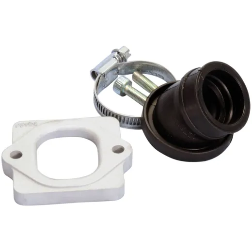 intake manifold Polini 360 24/28.5mm for Piaggio w/ 19mm CP Evolution, 19mm PHBG Evolution carburetor 215.0431