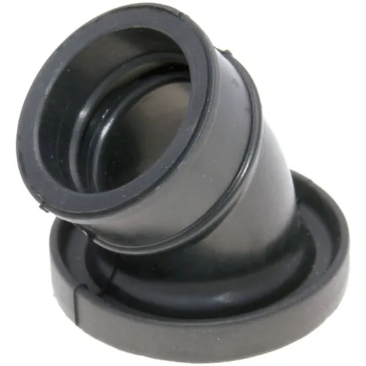 Flansch Ansauggummi Polini für Ansaugstutzen 360 23/28,5mm für Minarelli liegend, AM6, Derbi D50B0, EBE, EBS mit 19mm CP Evoluti