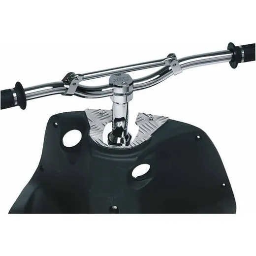 handlebar cover checkered aluminium for Gilera Runner (08/05-) 21818