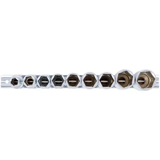 Steckschlüssel Satz lang 9-teilig metrisch 1/2 Zoll 10-24mm _2
