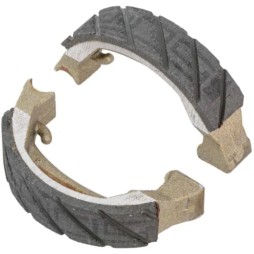 Brake shoes swiing 80x18mm Racing slotted for Puch Maxi 5491_1