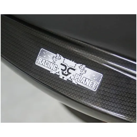 sticker Racing Planet 100x30mm white 23974