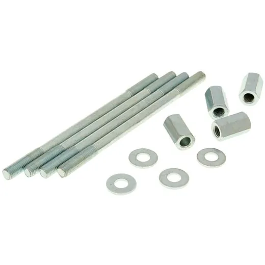 cylinder bolt set incl. nuts M7x120mm - 4 pcs each for Derbi EBE, EBS 24207