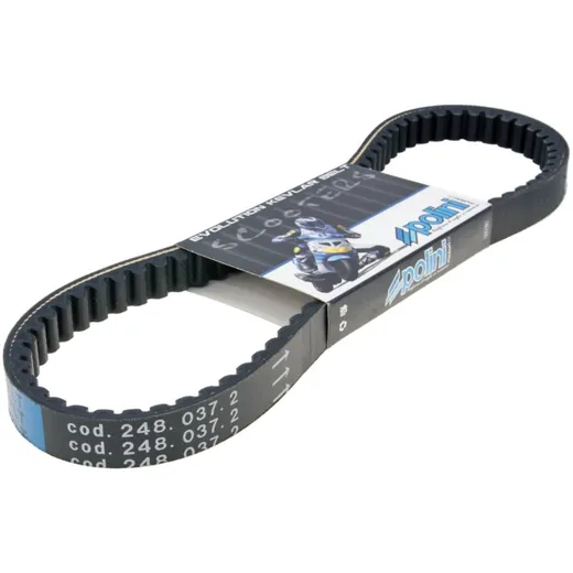 drive belt Polini Aramid Belt Evolution for Aprilia, Derbi, Gilera, Piaggio 50cc 248.037.2