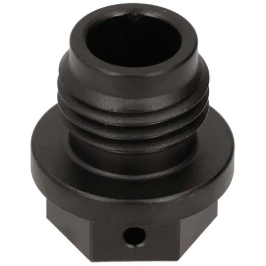 Oil filler plug 66Heroes aluminum black anodized for Zündapp_1