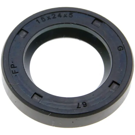 Simmrring Wellendichtring Polini 15x24x5mm für Piaggio Vespa Boxer, Bravo, CBA, Ciao, Eco, Grillo, Si, Trend 285.0122