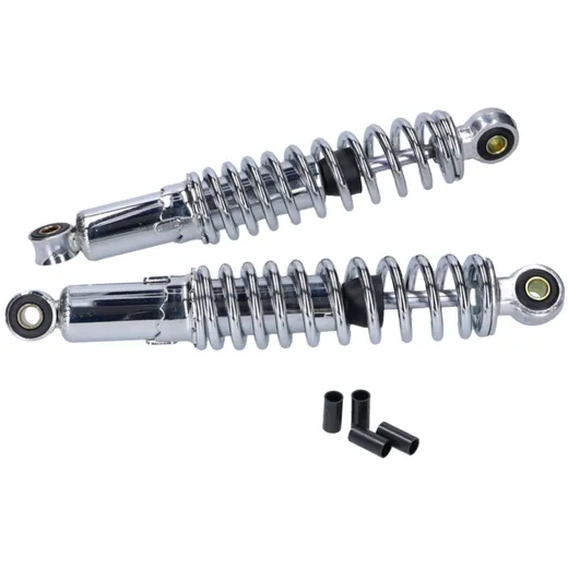 shock absorber set rear 280mm chromed 28744 shock absorber set rear 280mm chromed 28744