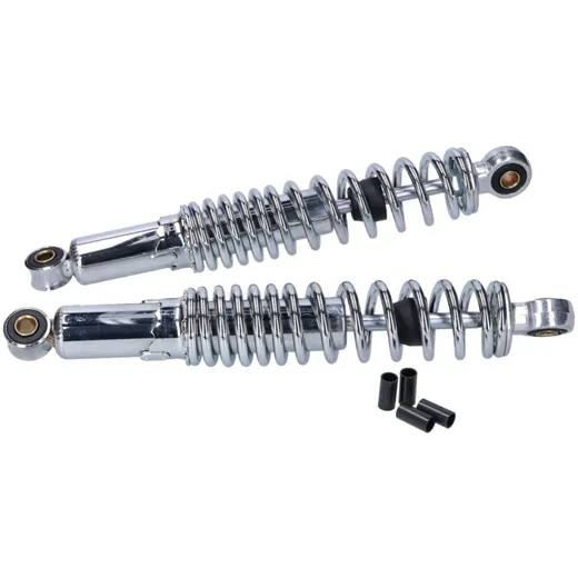 shock absorber set rear 310mm chromed 28746 shock absorber set rear 310mm chromed 28746
