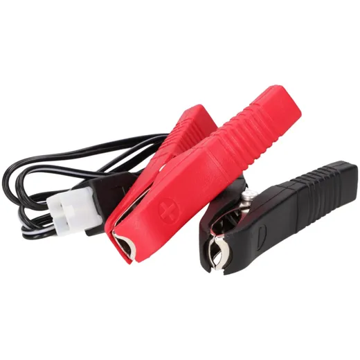 battery trickle charger cable set Speeds EL300 75cm with clamps 28852