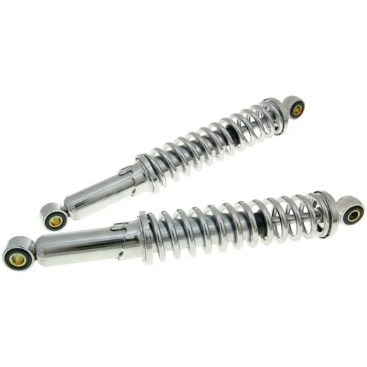 shock absorber set / shocks 320mm adjustable chrome for Puch 29678 shock absorber set / shocks 320mm adjustable chrome for Puch 29678