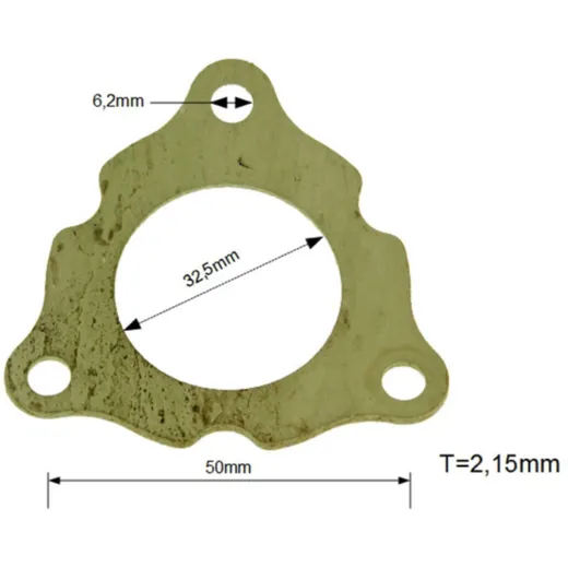 exhaust gasket (rear) for Keeway, Generic 2-stroke 30226_1