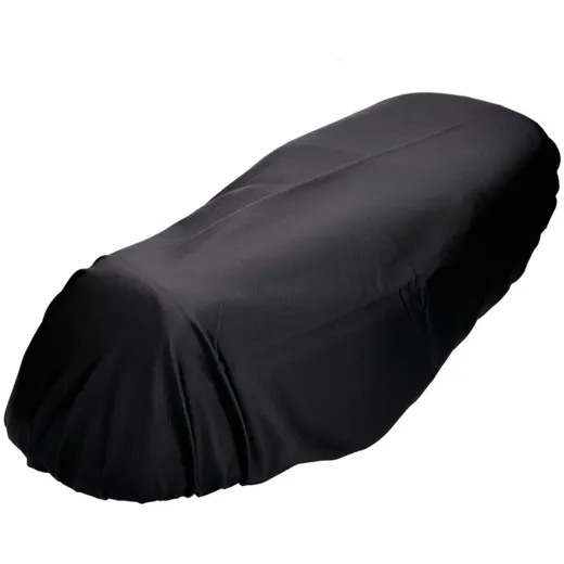 Sattel Schonbezug / Sitzbankabdeckung XL abnehmbar, schwarz für Motorroller 31063