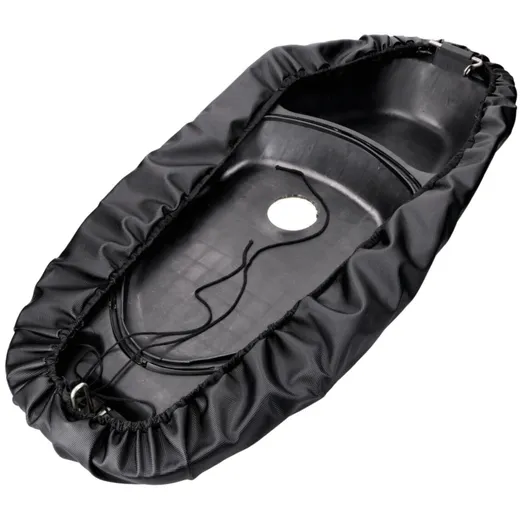 Schonbezug / Sitzbankabdeckung XL abnehmbar, schwarz für Mot_3