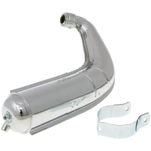 exhaust chromed for Mobylette GAC 40, 50 32038