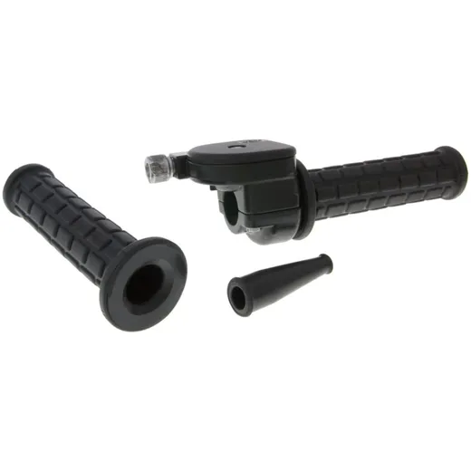 throttle tube with rubber grip right and left, black type II 32944 throttle tube with rubber grip right and left, black type II 32944