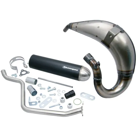 exhaust Tecnigas E-NOX Steel for Malaguti XSM, XTM, X-Limit, XPS, DT50 33263 exhaust Tecnigas E-NOX Steel for Malaguti XSM, XTM, X-Limit, XPS, DT50 33263