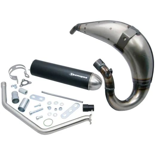 Schalldämpfer Auspuff Tecnigas E-NOX Steel für Rieju MRX RR SMX Spike2, MH Furia, Peugeot XP6 33265