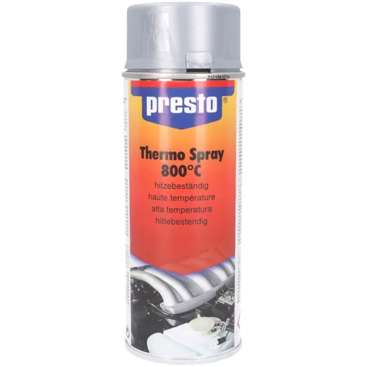Thermo-Lackspray Presto silber metallic 800°C 400ml 33619 Thermo-Lackspray Presto silber metallic 800°C 400ml 33619