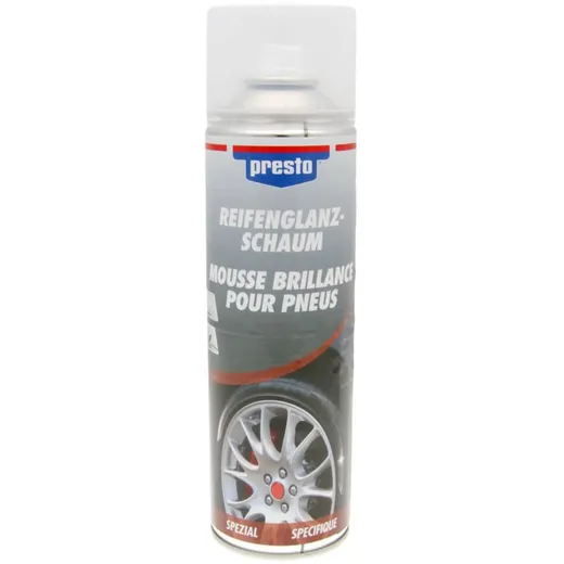 Reifenglanz-Schaum Spray Presto 500ml 33656