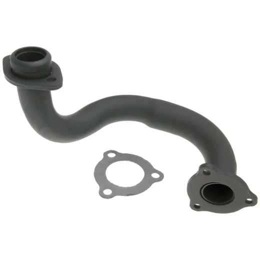 exhaust manifold black unrestricted for Derbi Senda, Aprilia RX/SX, Gilera RCR/SMT 33937