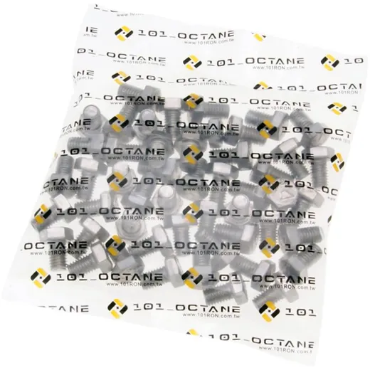 hex cap screws / tap bolts DIN933 M8x12 full thread stainles_1
