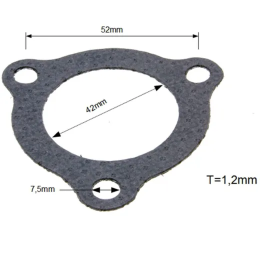 exhaust gasket for Derbi Senda, Aprilia RX, SX, Gilera RCR, _1