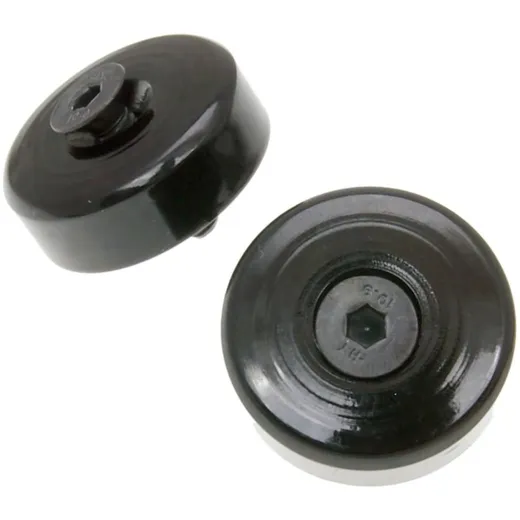 handlebar / bar end weights anti-vibration damper black for Vespa GTS 125-300, Primavera, Sprint 34402