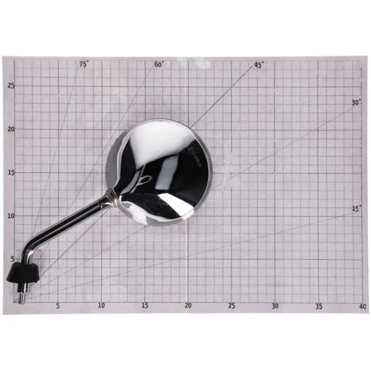 mirror set M8 chrome short version right-hand thread for Ves_1