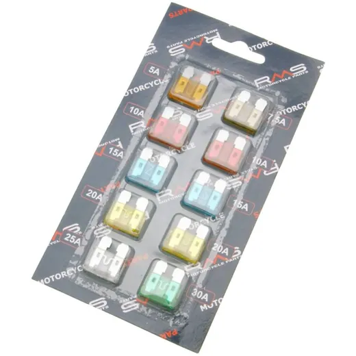 blade fuse 19.2mm RMS set of 10 34549 blade fuse 19.2mm RMS set of 10 34549