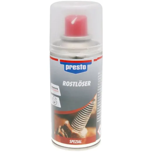 rust solvent spray / penetrating oil / release agent Presto 150ml 34728-150