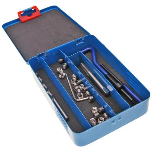 Gewindereparatursatz M6x1,0mm Komplettset mit Bohrer und Wer_1