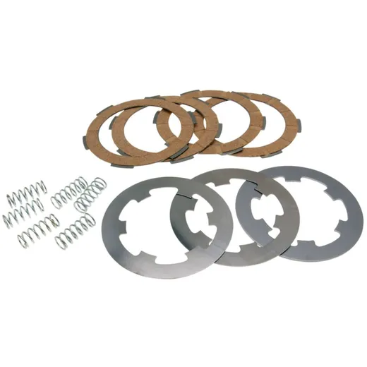 clutch disc set / clutch friction plate set incl. springs Ferodo for Vespa PK 50, 125 FL, XL, Piaggio APE 50 TL5, TL6 35611