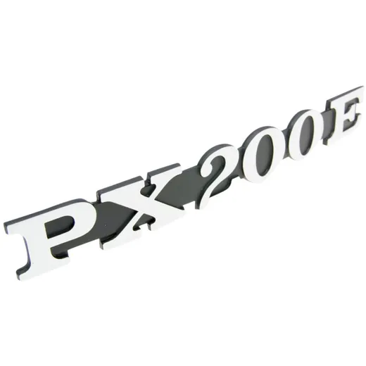 side cover badge "PX200E" for Vespa PX 200 E 36356