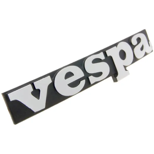 Emblem Logo Schild / Schriftzug "Vespa" für Beinschild für Vespa PK, PK XL 36357