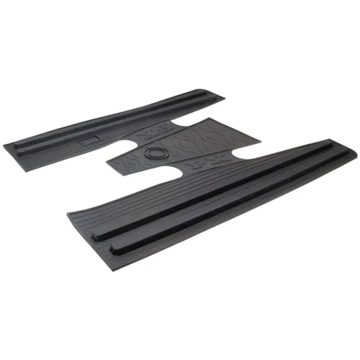 Fußmatte schwarz für Vespa PX, PE 36379