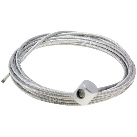 bowden inner cable 190cmx1.8mm with nipple 8mmx8mm 36409