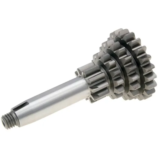 auxiliary shaft / countershaft 4-speed 22-18-14-10 teeth for Vespa 50-90, Primavera, ET3, PK, PK XL 36476