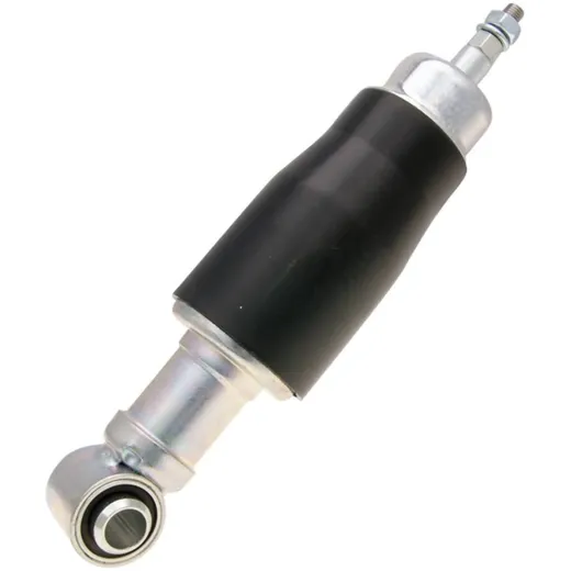 front shock absorber Carbone Standard 200mm silver / black for Vespa 50, Primavera, ET3, PK 50 36536 front shock absorber Carbone Standard 200mm silver / black for Vespa 50, Primavera, ET3, PK 50 36536