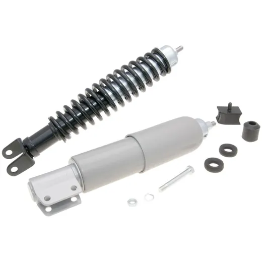 Federbein Fahrwerkskit / Stoßdämpfer Satz schwarz / grau für Vespa PX, PE 125, 150, 200 36697 Federbein Fahrwerkskit / Stoßdämpfer Satz schwarz / grau für Vespa PX, PE 125, 150, 200 36697
