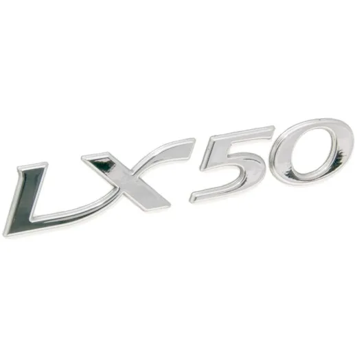 Emblem Logo Schild / Schriftzug "LX50" für Seitenverkleidung für Vespa LX 50 36758