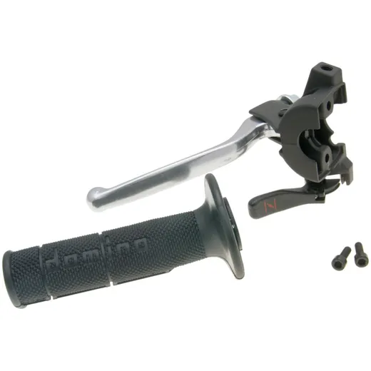 clutch lever fitting w/ choke and grip for Rieju MRT, MRX, SMX, Tango 50 37007