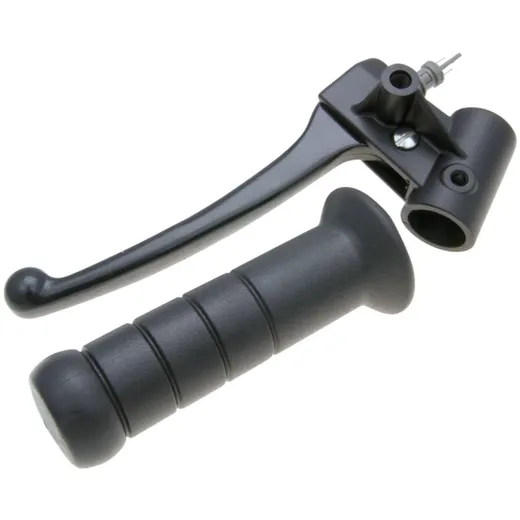 brake lever fitting left-hand w/ grip for Piaggio Quartz, Skipper, Zip FR 37026