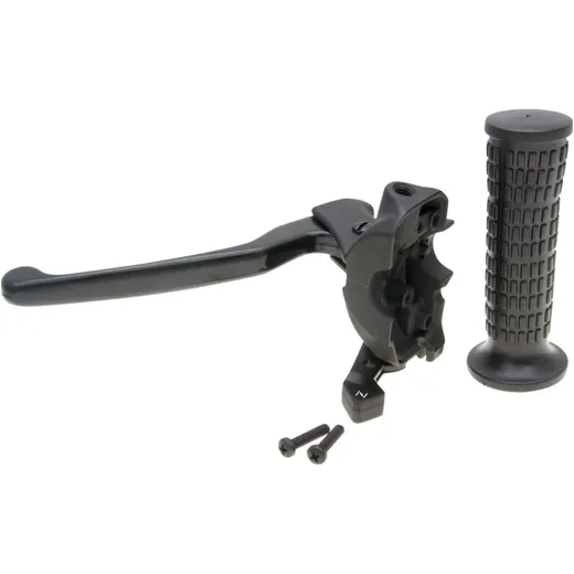 brake lever fitting left-hand w/ choke lever and grip for Aprilia Scarabeo 50, 100 37029