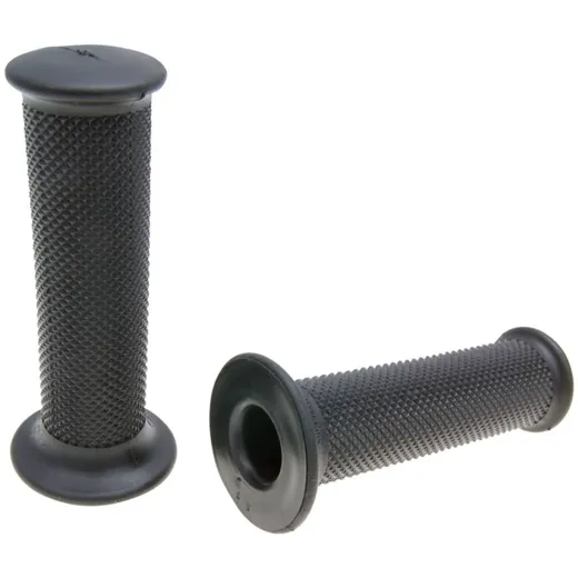 handlebar rubber grip set Domino 1127 Scooter black 115mm 37075