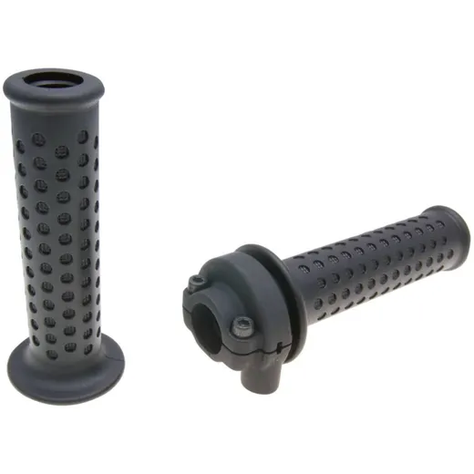 grip set w/ throttle tube for Piaggio Beverly, MP3, Vespa GTS 37089