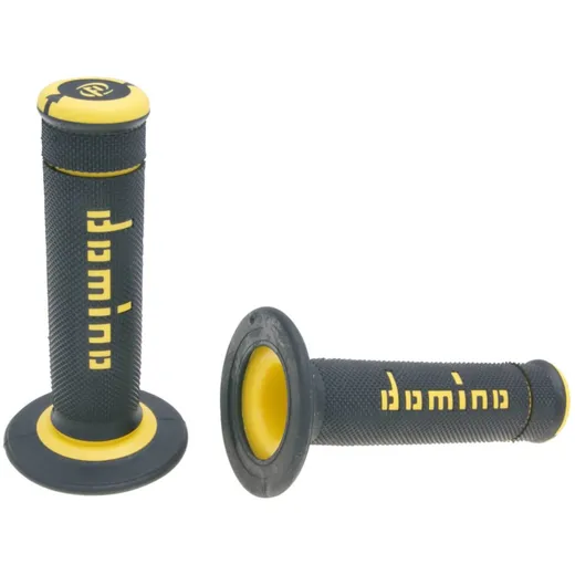 Griffgummis Griffe Satz Domino A190 Off-Road schwarz / gelb 37222