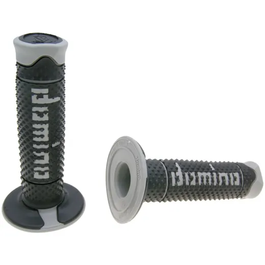 handlebar grip set Domino A260 off-road black / grey 37233