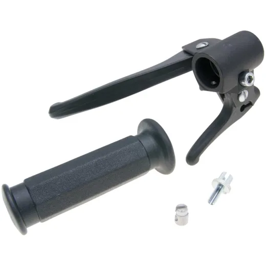 brake lever fitting left-hand w/ decompression lever and grip for Piaggio Boxer, Bravo, Ciao, SI -1988 37275